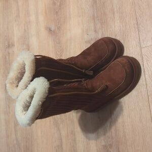 Ugg Women's Suede, Knit and Shearling Boots